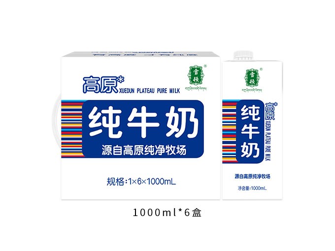 純牛奶無(wú)菌磚1000ml