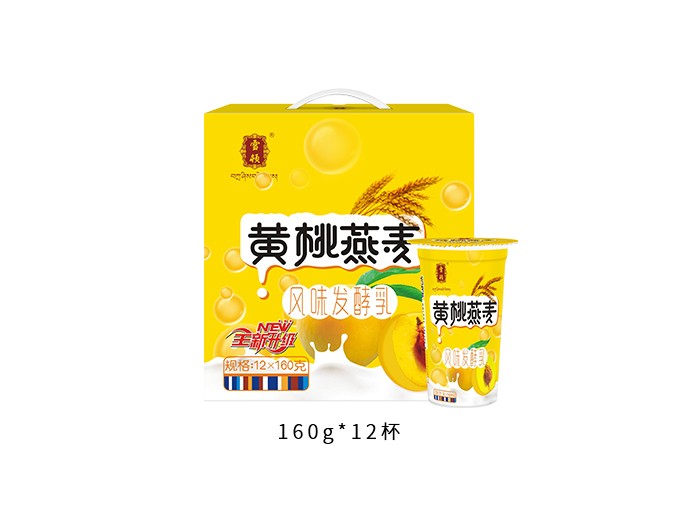 黃桃燕麥風(fēng)味發(fā)酵乳